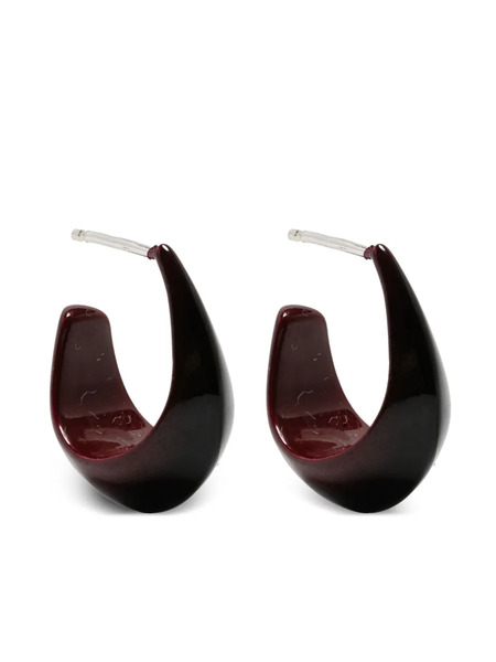  Lemaire Teardrop Earrings - Red 