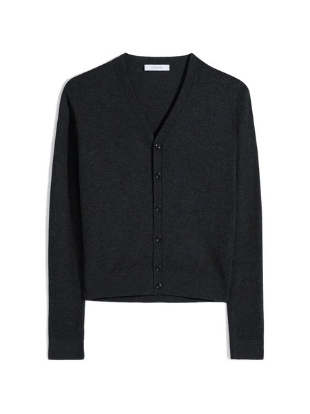  Lemaire V-neck Buttoned Cardigan - Grey 