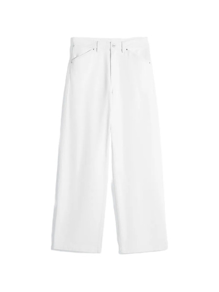  Lemaire Wide-leg Jeans - White 