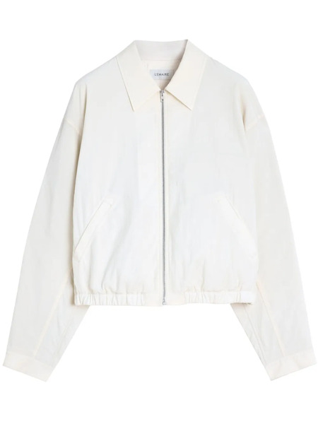  Lemaire Zip-up Jacket - White 