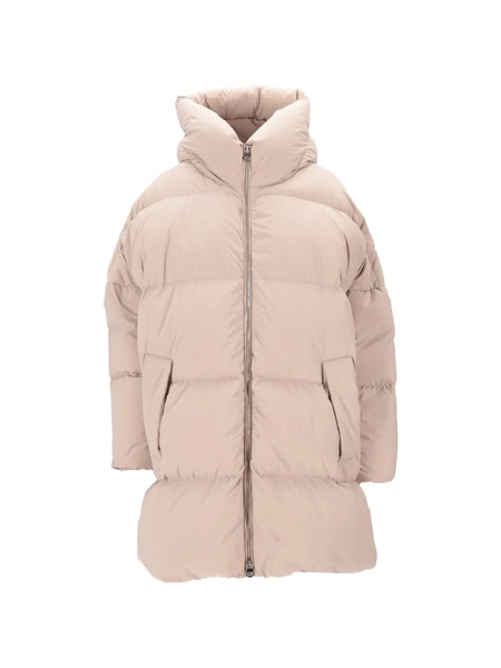  Lempelius Funnel-neck Coat - Neutrals 
