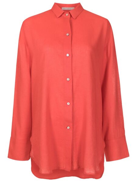  Lenny Niemeyer Button-up Long-sleeved Shirt - Red 