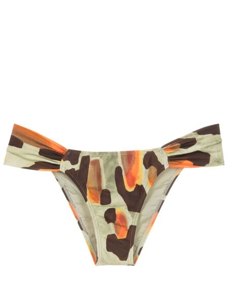  Lenny Niemeyer Caju Draped Bikini Bottoms - Multicolour 