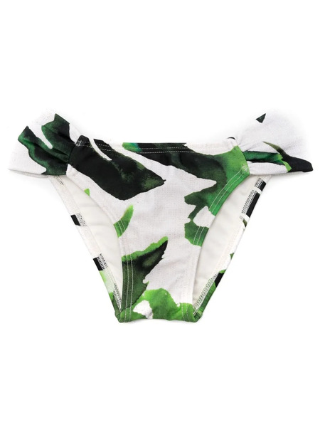  Lenny Niemeyer Calca Drapeada Ruched Bikini Bottoms - Multicolour 