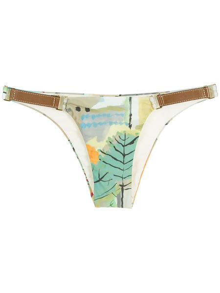  Lenny Niemeyer Caraiva Side Strap Bikini Bottoms - Neutrals 