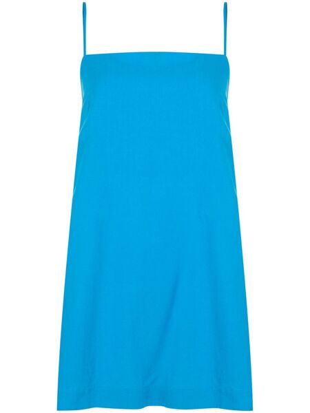  Lenny Niemeyer Draped Spaghetti-strap Tunic - Blue 