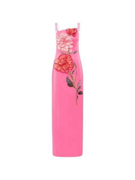  Leo Lin Arianna Floral Maxi Dress - Pink 