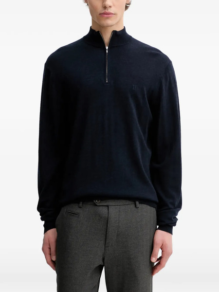  Les Deux Greyson Half-zip Sweater - Blue 