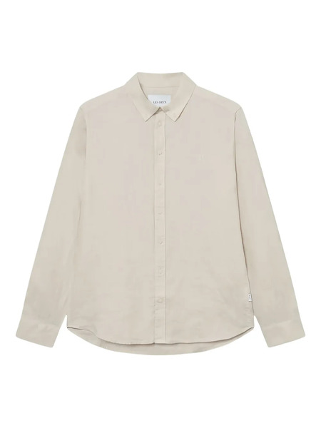  Les Deux Long-sleeve Button-down Shirt - Neutrals 