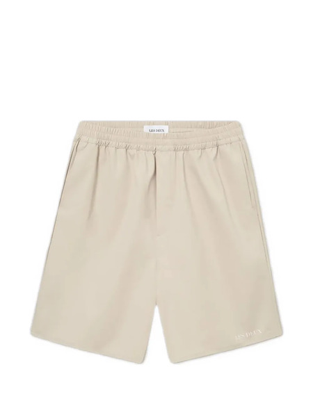  Les Deux Raphael Logo Shorts - Neutrals 