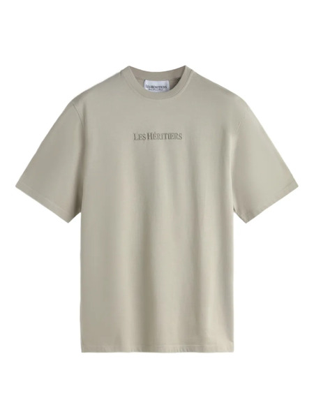  Les Héritiers Logo T-shirt - Neutrals 