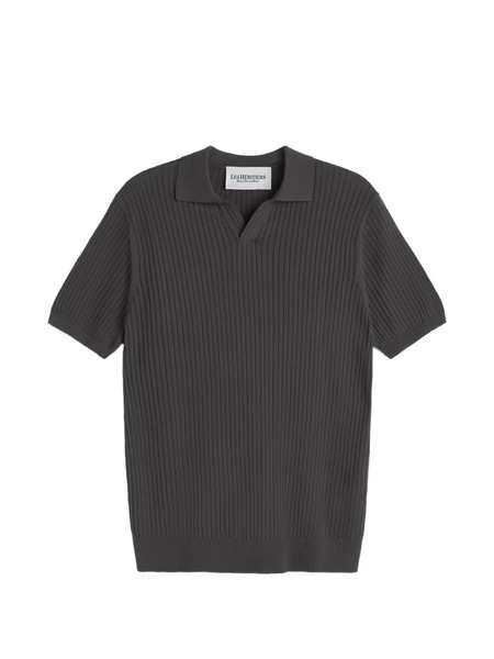  Les Héritiers Ribbed T-shirt - Grey 