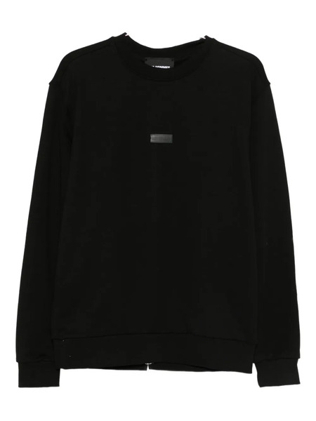  Les Hommes Crew Neck Sweater - Black 