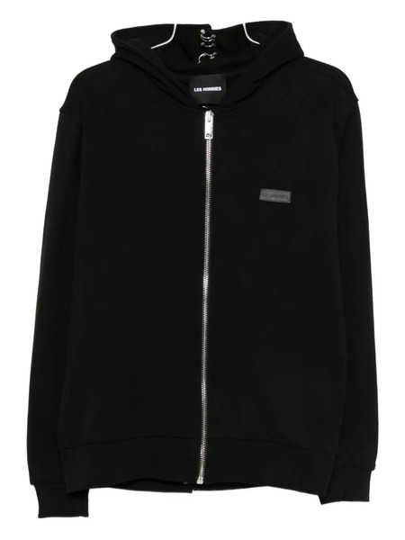  Les Hommes Zip-up Hoodie - Black 