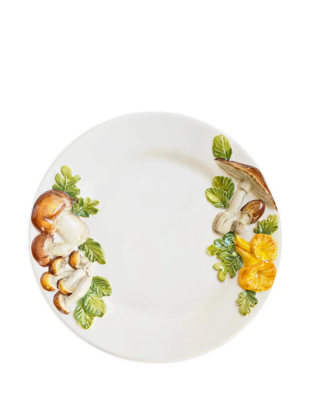  Les-ottomans Hand-painted Dessert Plate - White 