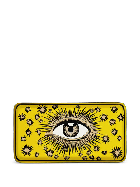  Les-ottomans Handpaint Eye Tray - Yellow 