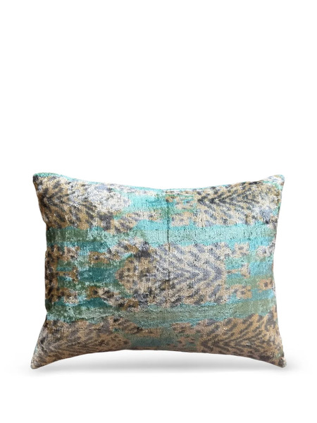  Les-ottomans Patterned Cushion - Blue 