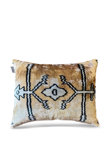  Les-ottomans Patterned Cushion - Neutrals 