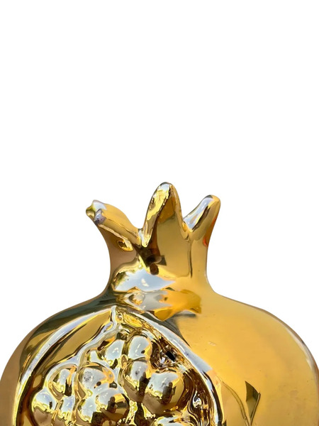  Les-ottomans Pomegranate Sculpture (8cm) - Gold 