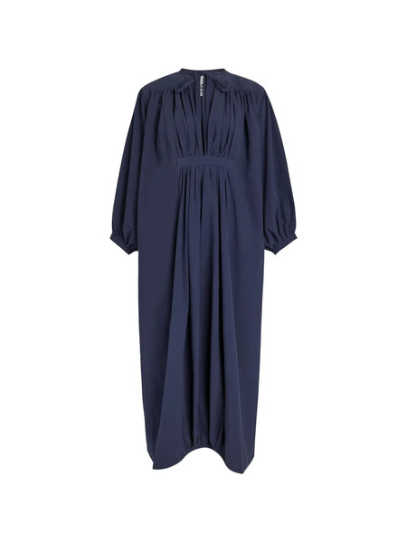  Les Vacances D'irina Pleated Dress - Blue 