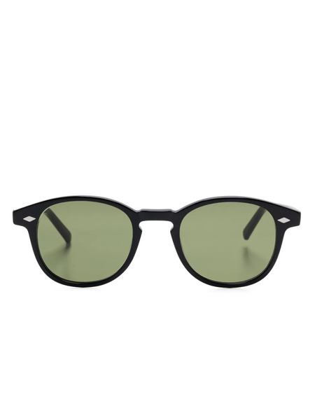  Lesca Pantos-frame Sunglasses - Black 