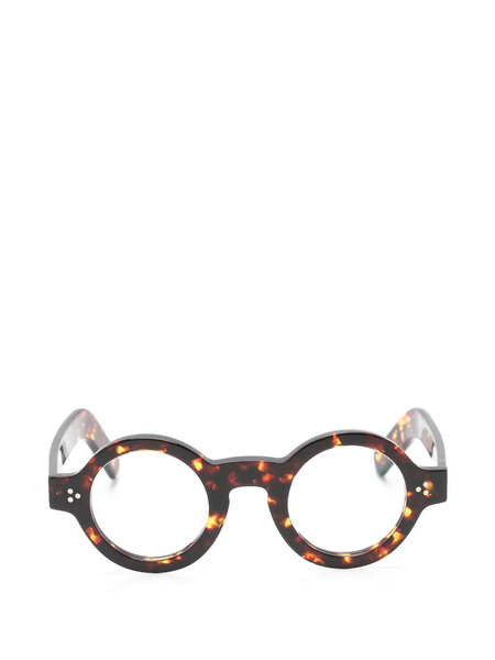  Lesca Round Glasses - Brown 