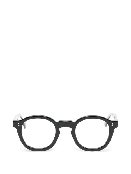  Lesca Round Nose Pads Glasses - Black 