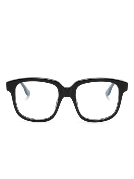  Lesca Vian Square-frame Glasses - Black 