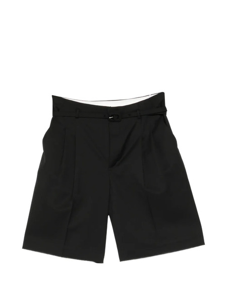  Less Belted Tailored Shorts - Black 