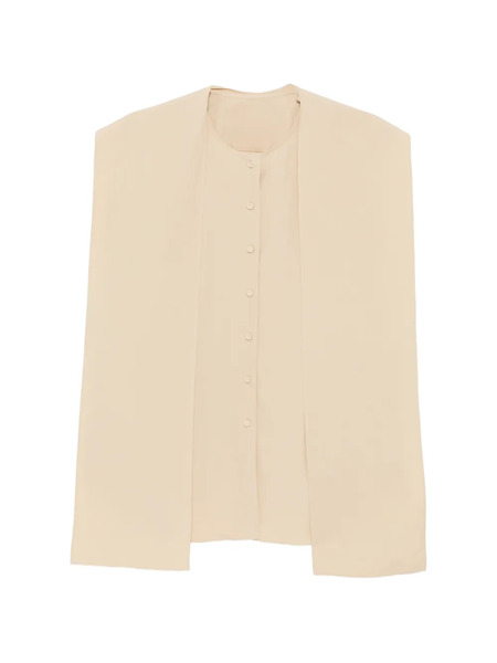  Less Cotton Blouse - Neutrals 