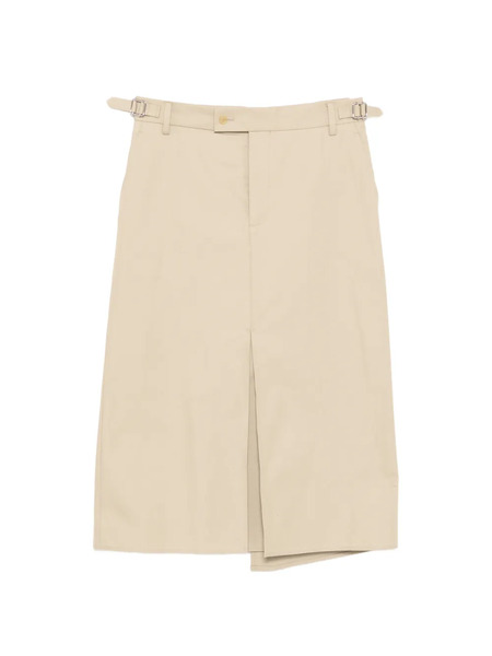  Less Cotton Midi Skirt - Neutrals 