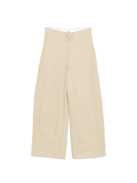  Less Cotton Wide-leg Pants - Neutrals 