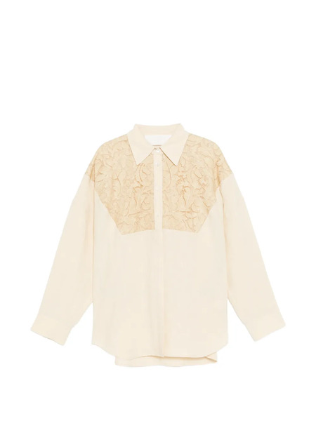  Less Patchwork Shirt - Neutrals 