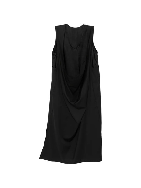 Less Sleeveless Midi Dress - Black 