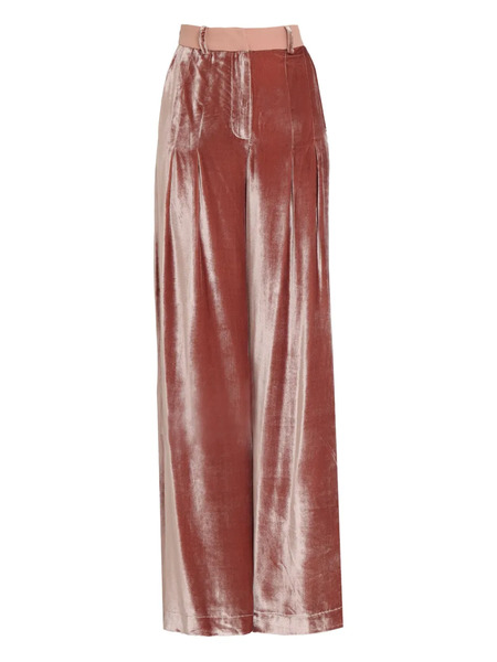  Lethicia Bronstein Alda Pleated Trousers - Pink 