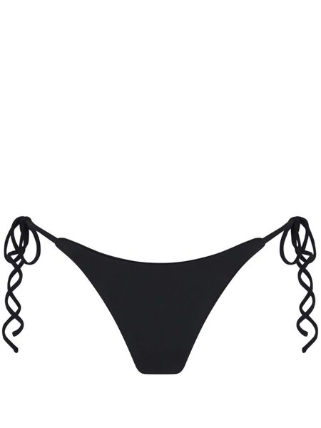  Let's Swim Side-tie Bikini Bottom - Black 