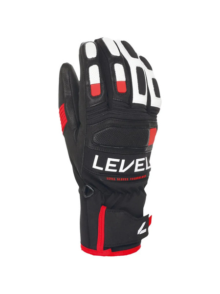  Level Logo Gloves - Black 