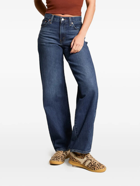  Levi's Baggy Dad Cotton Jeans - Blue 