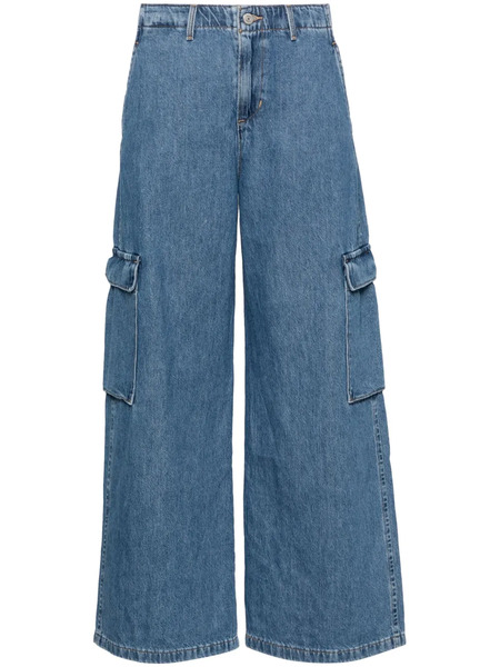 Levi's Baggy Mid-rise Cargo Jeans - Blue 