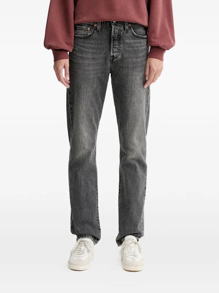  Levi's 501 Buttoned Jeans - Grey 