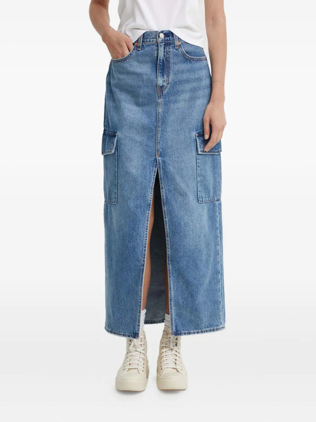  Levi's Cargo Pocket Skirt - Blue 