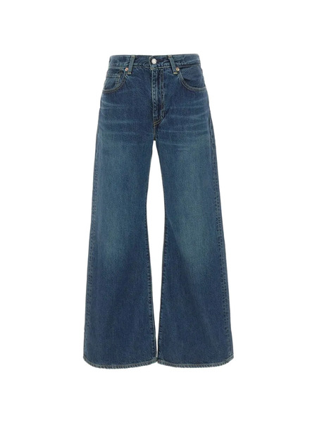 Levi's Carve Five-pocket Flared Jeans - Blue 