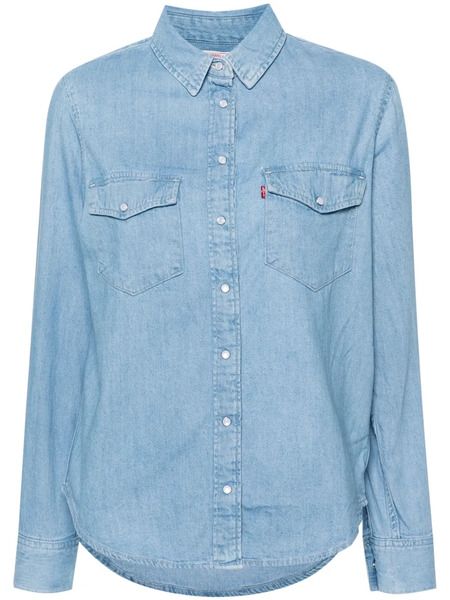  Levi's Cotton Denim Shirt - Blue 