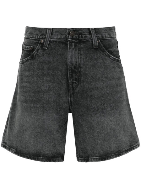  Levi's High-rise Denim Shorts - Black 