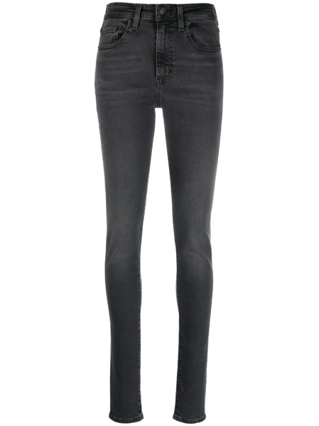  Levi's 720 High-rise Super Skinny Jeans - Black 