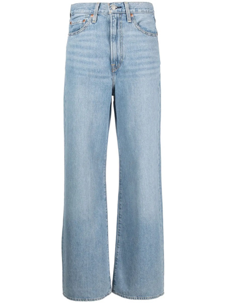  Levi's High-waisted Wide-leg Jeans - Blue 