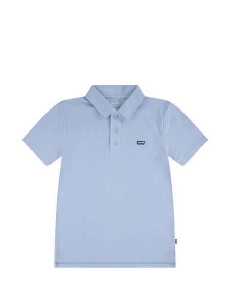  Levi's Kids Buttoned Short-sleeve Polo Shirt - Blue 