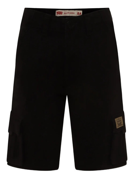  Levi's Kids Cargo-pocket Shorts - Black 