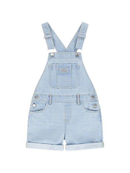  Levi's Kids Chest-pocket Denim Playsuit - Blue 