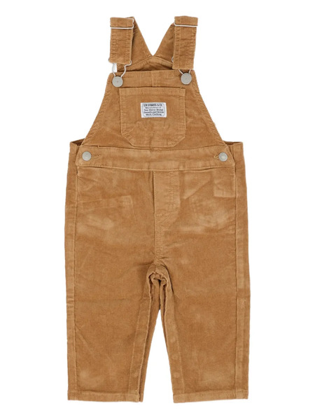 Levi's Kids Corduroy Salopette - Brown 